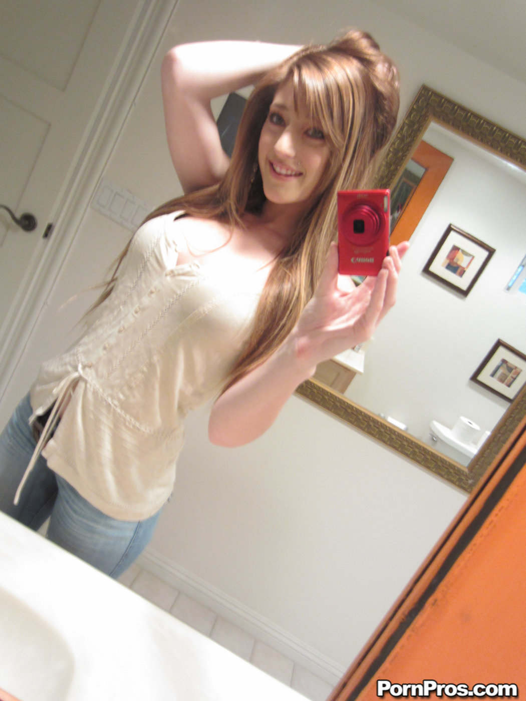 brunette amateur blonde teen