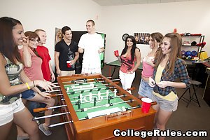 College Rules: Sexed-up college kids enjoy their wild party/orgy in the play room