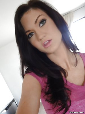 Kendall Karson in 18 Years Old: Dark-haired beauty in pink panties gets fucked on a fitness ball