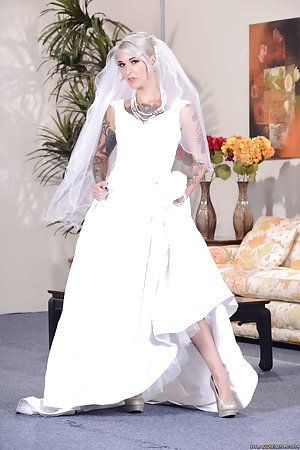 Kleio Valentien in Real Wife Stories: Tatted-up short-haired bride gets fucked by a hung younger guy